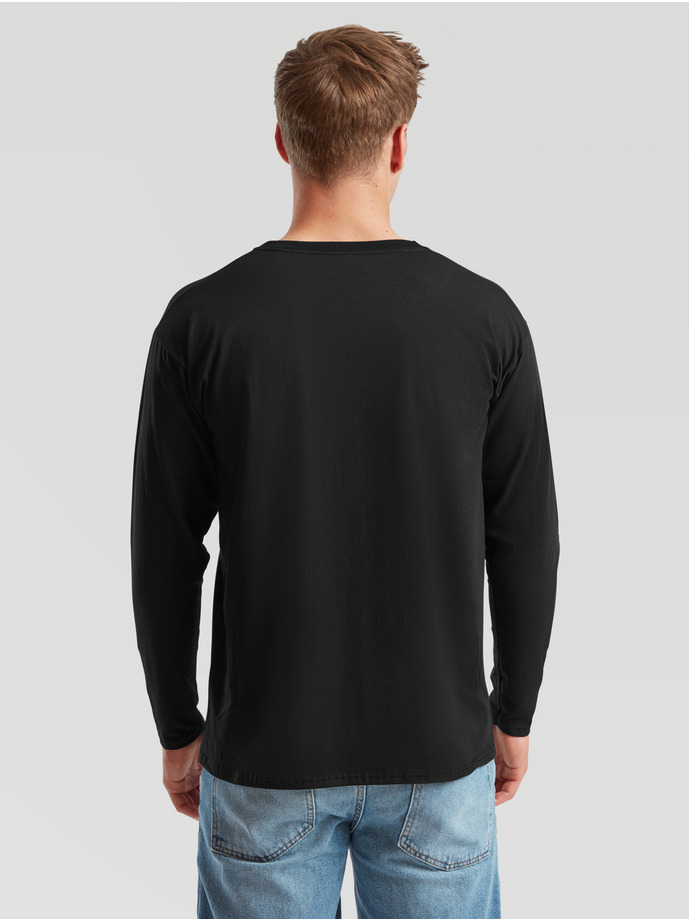 Футболка з довгим рукавом Fruit of the Loom Valueweight Long Sleeve