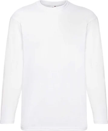 Футболка з довгим рукавом Fruit of the Loom Valueweight Long Sleeve
