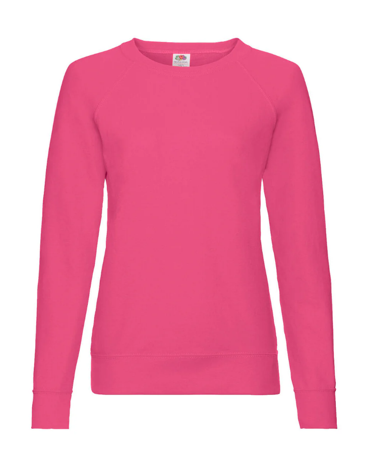 Світшот Fruit of the Loom Lightweight Raglan Sweat Ladies