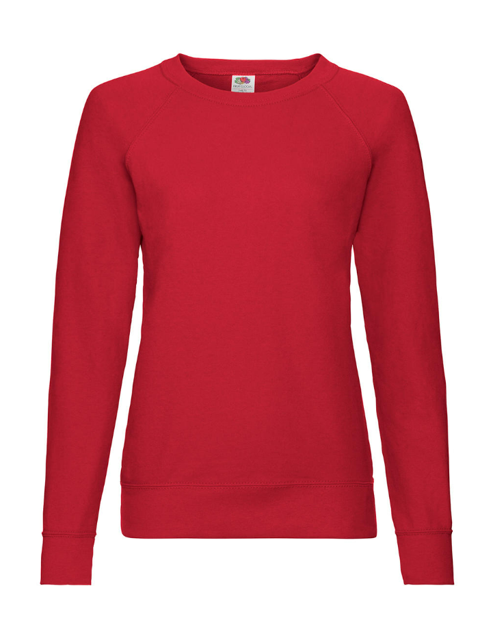 Світшот Fruit of the Loom Lightweight Raglan Sweat Ladies