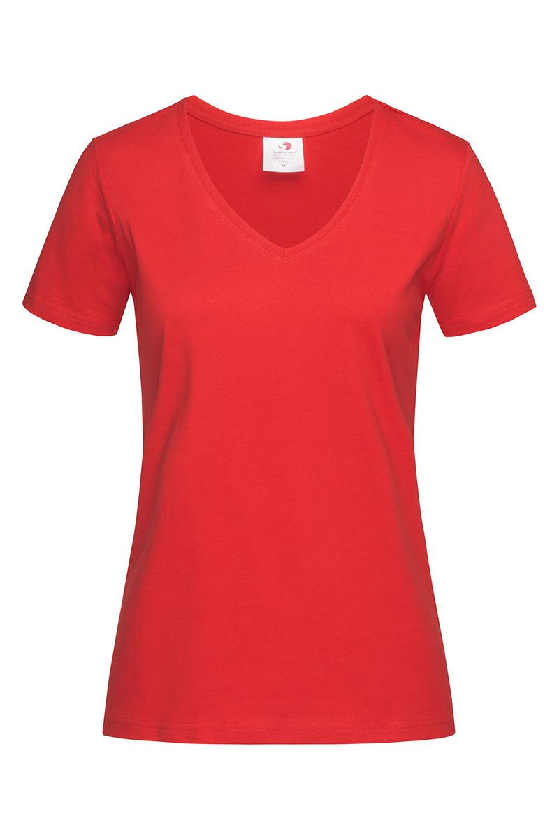 Футболка жіноча Stedman Classic-T V-neck Women